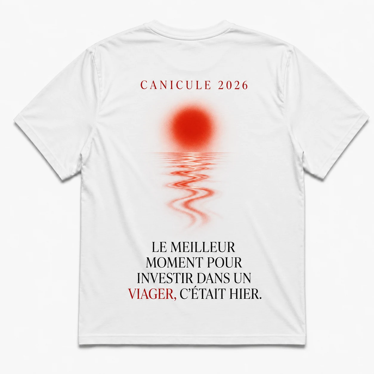 T-shirt seul, dos